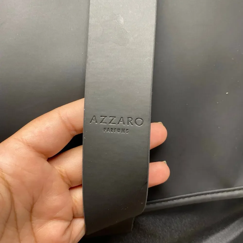 AZZARO Parfums Logo Black SportTravel Backpack Limited Edition